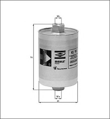 MAGNETI MARELLI 154087964760 -  Топливный фильтр